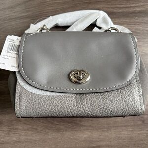Coach Faye Crossbody Bag – Heather Grey – New with Tags